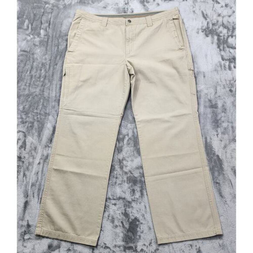 Columbia Pants Mens 40W 32L Beige Ultimate ROC Pant Omni-Shield Modern Classic